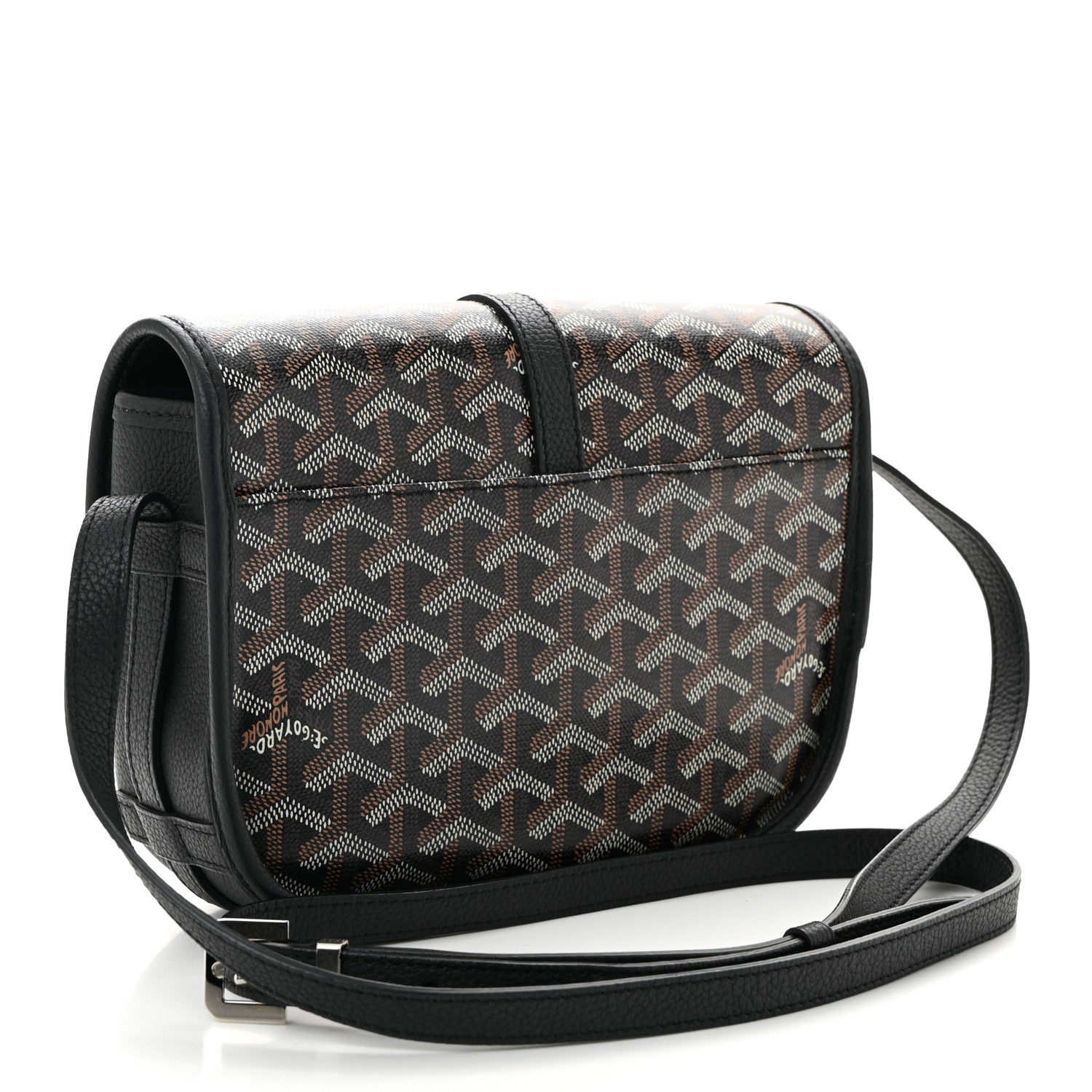 Goyard Goyardine Belvedere II PM Messenger Bag Black 3 of 9