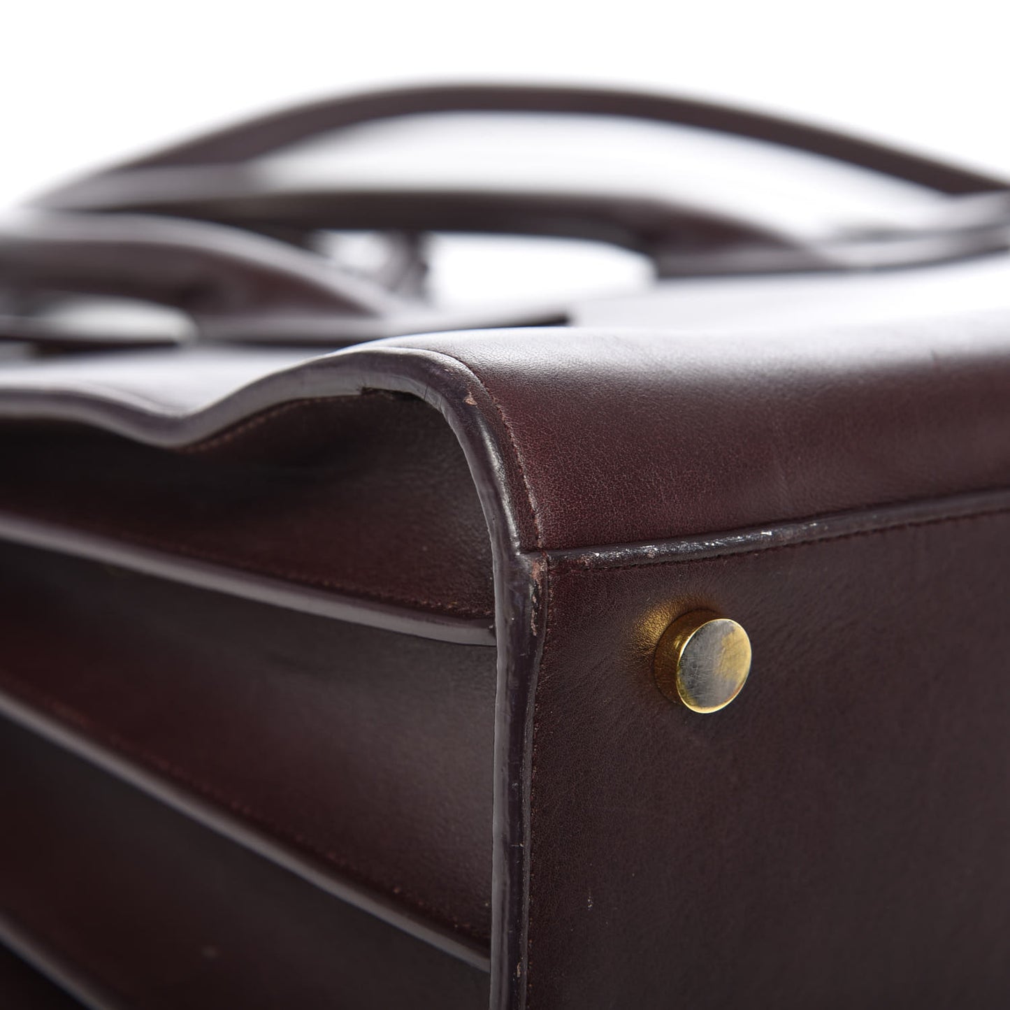 Calfskin Small Sac De Jour Bordeaux