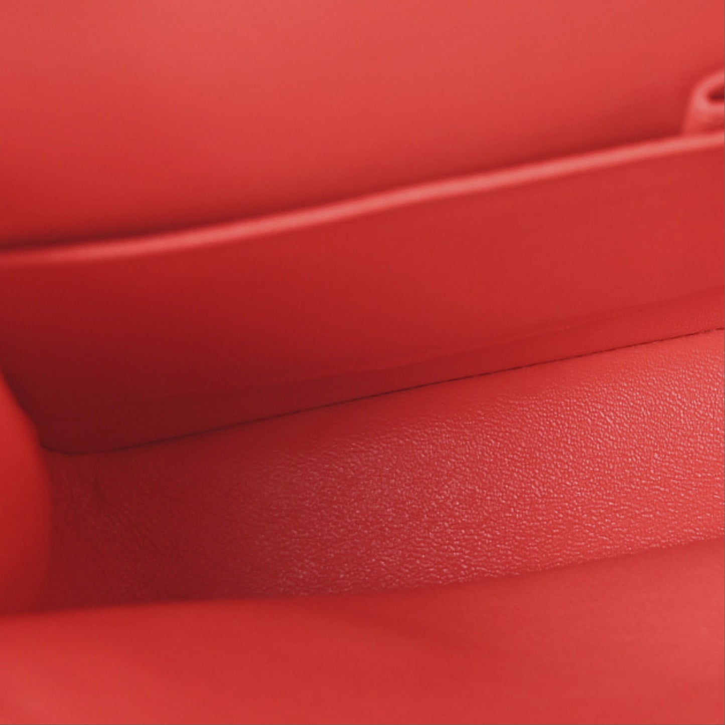 Lambskin Quilted Medium Double Flap Red