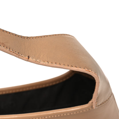 Gucci Calfskin Small Jackie O Hobo Beige 12 of 18