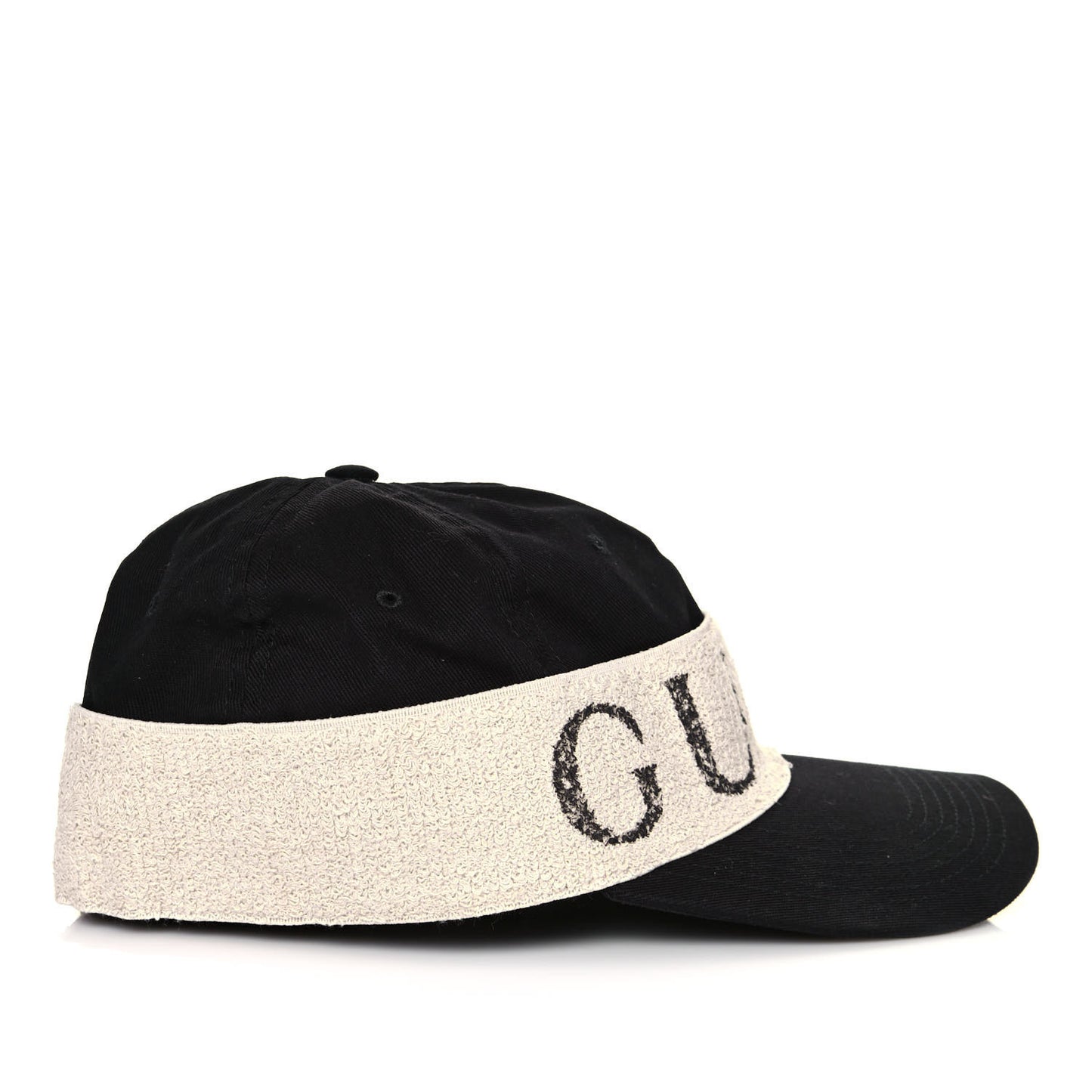 Gabardine Gucci Headband Baseball Hat M Black