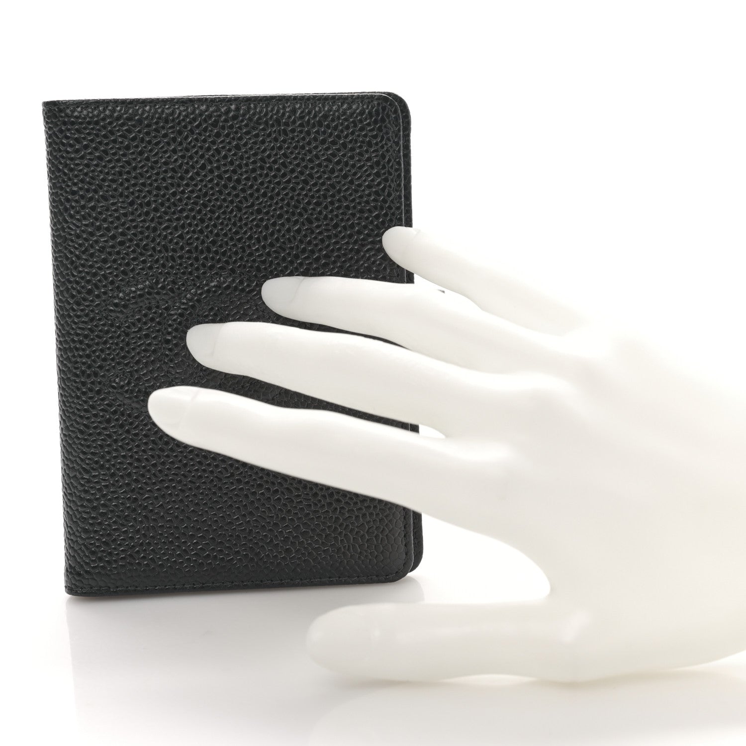 Chanel Caviar Timeless CC Small Agenda Cover Black 2 of 9