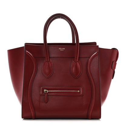 Celine Palmelato Mini Luggage Red 1 of 9