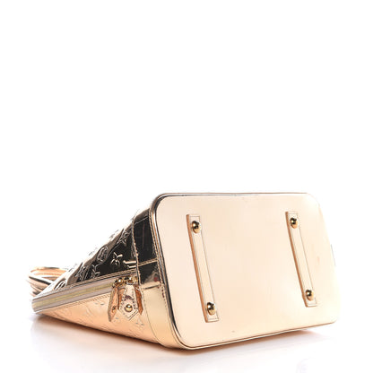 Louis Vuitton Monogram Miroir Alma MM Gold 4 of 13