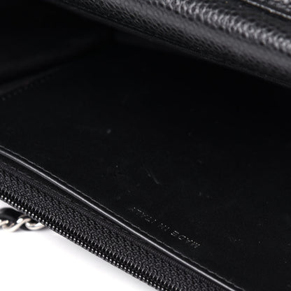 Chanel Caviar Quilted Wallet On Chain WOC Black 11 of 12