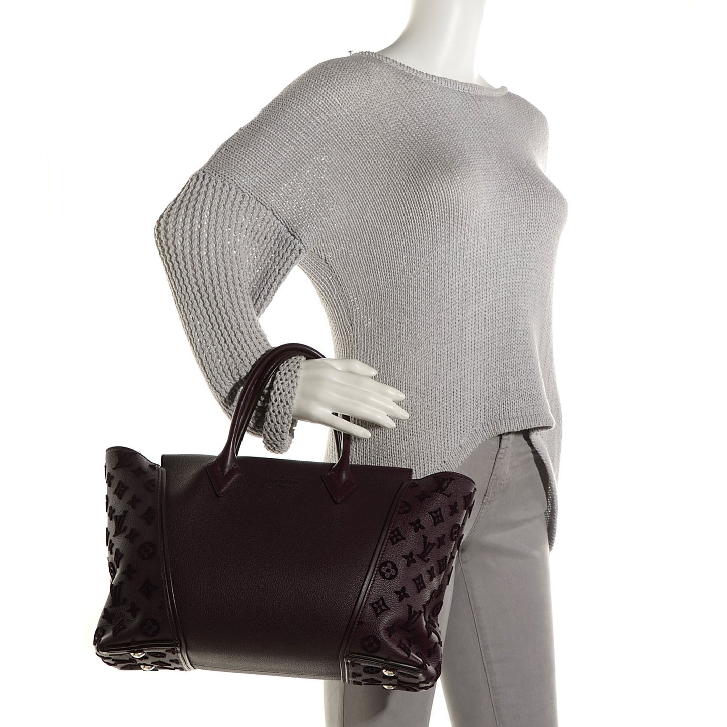 Veau Cachemire Tote W PM Quetsche