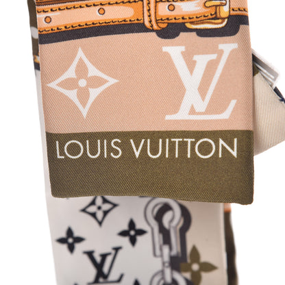 Louis Vuitton Silk Monogram Giant Confidential Bandeau Kaki 5 of 5
