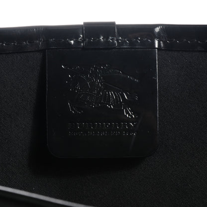 Burberry Supernova Check Small Nickie Tote Black 6 of 7