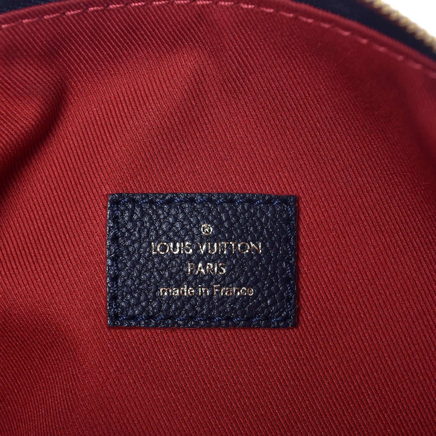Empreinte Ponthieu PM Marine Rouge