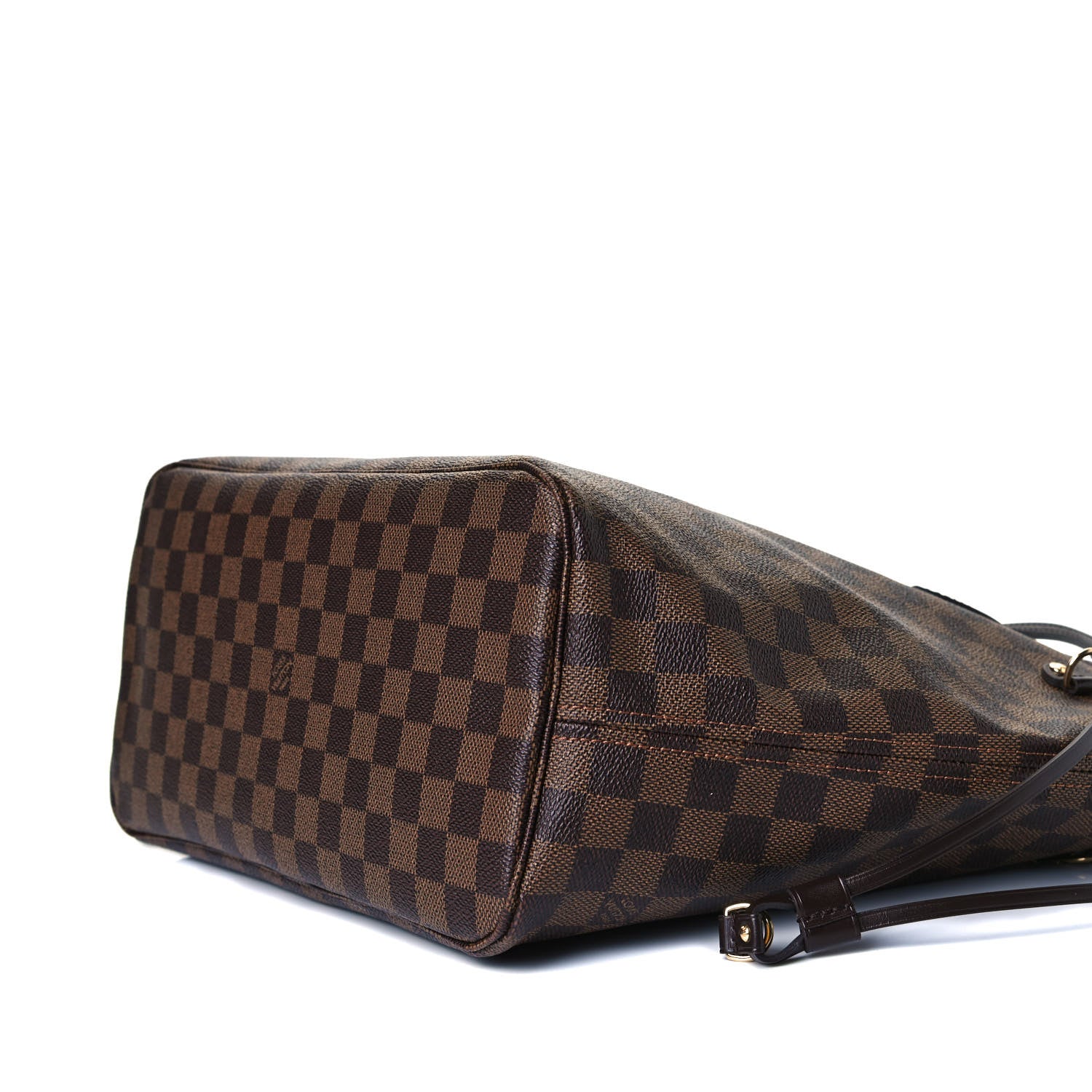 Louis Vuitton Damier Ebene Neo Neverfull MM Rose Ballerine 12 of 15