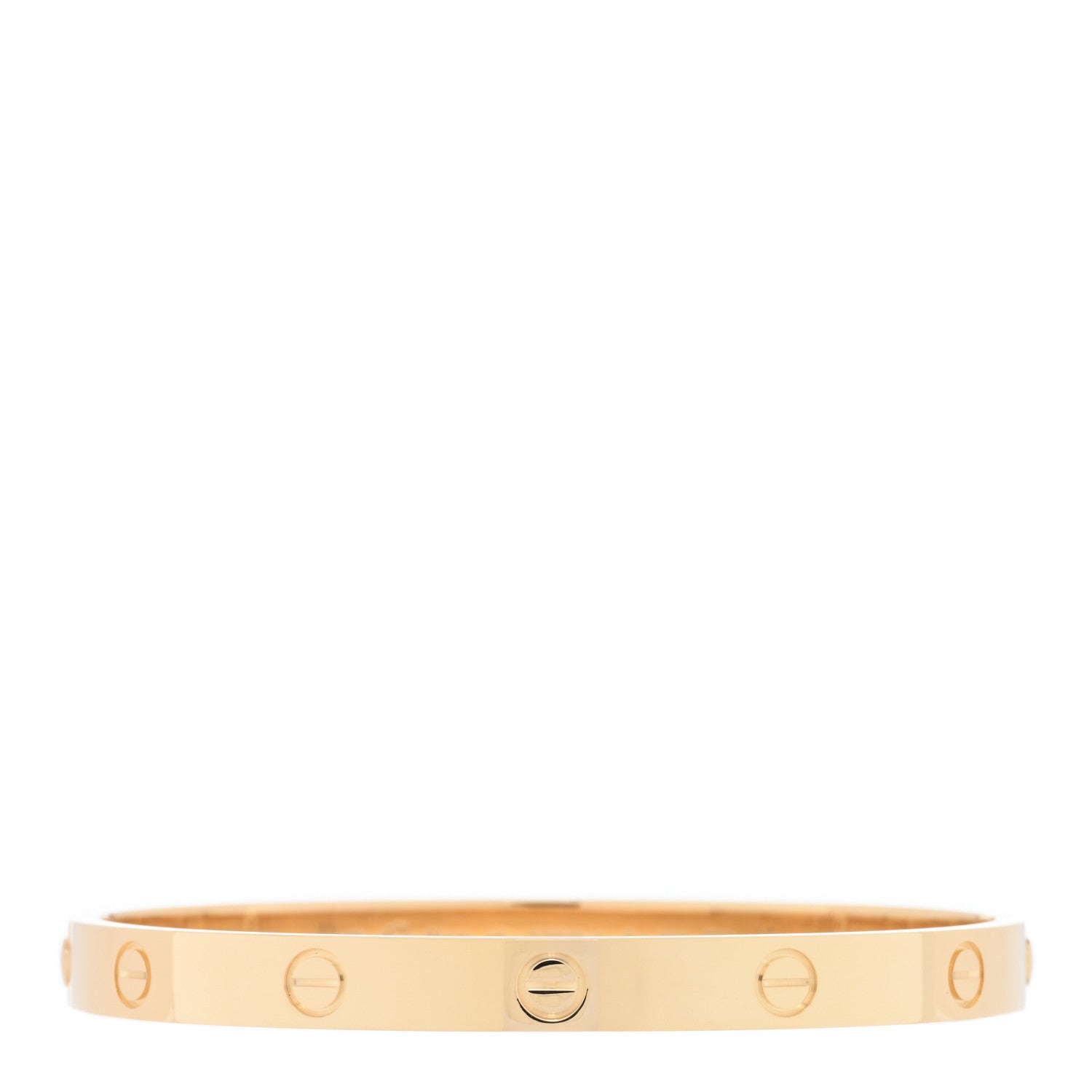 Cartier 18K Yellow Gold LOVE Bracelet 18 1 of 5