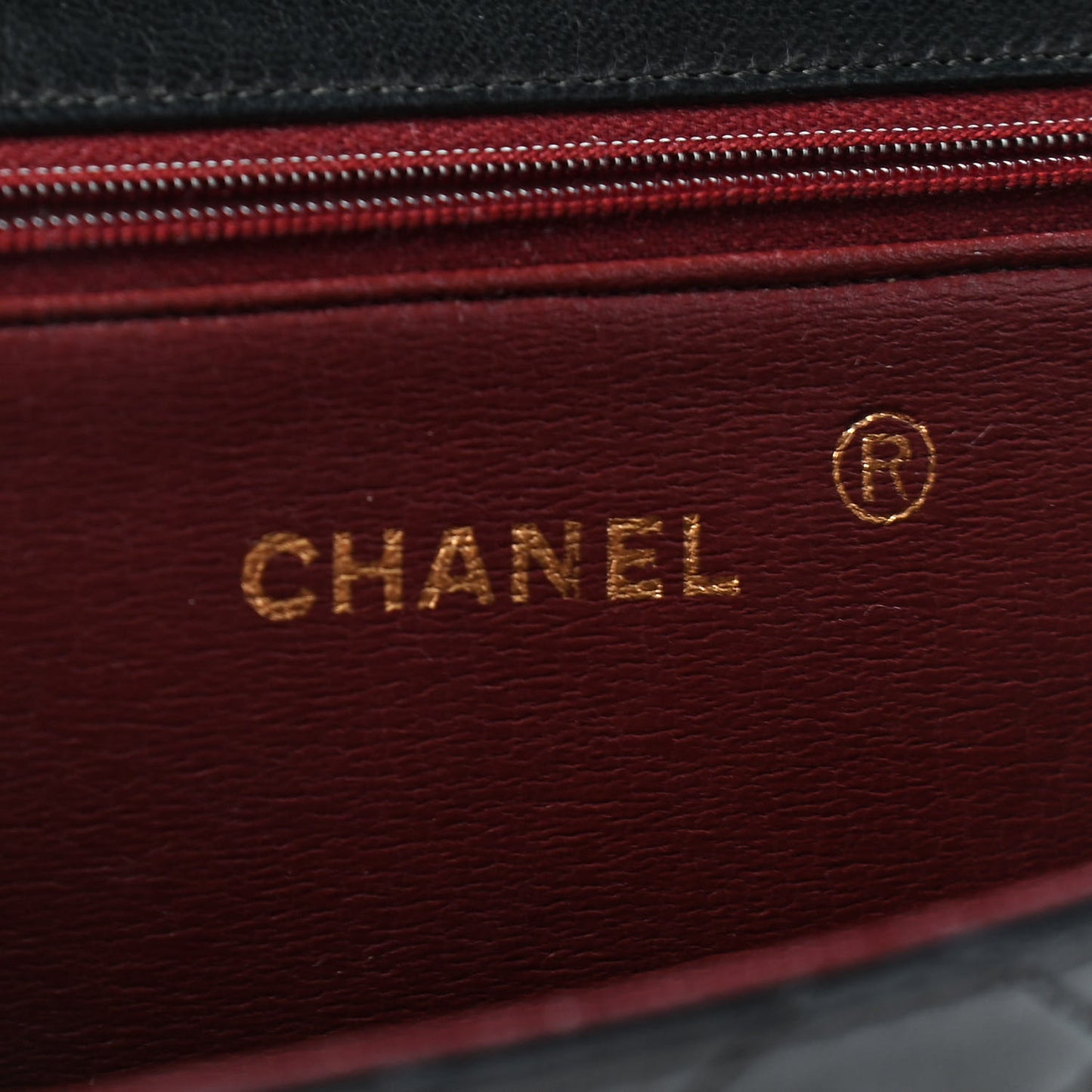 Lambskin Quilted Medium Single Flap Black