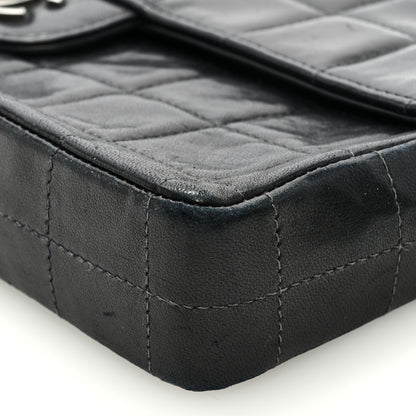 Chanel Lambskin East West Chocolate Bar Flap Black 6 of 9