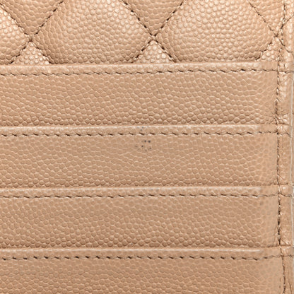 Chanel Caviar Quilted Classic iPhone Pouch Beige 9 of 10