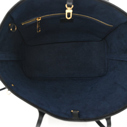 Louis Vuitton Empreinte Monogram Giant Neverfull MM Black 5 of 9