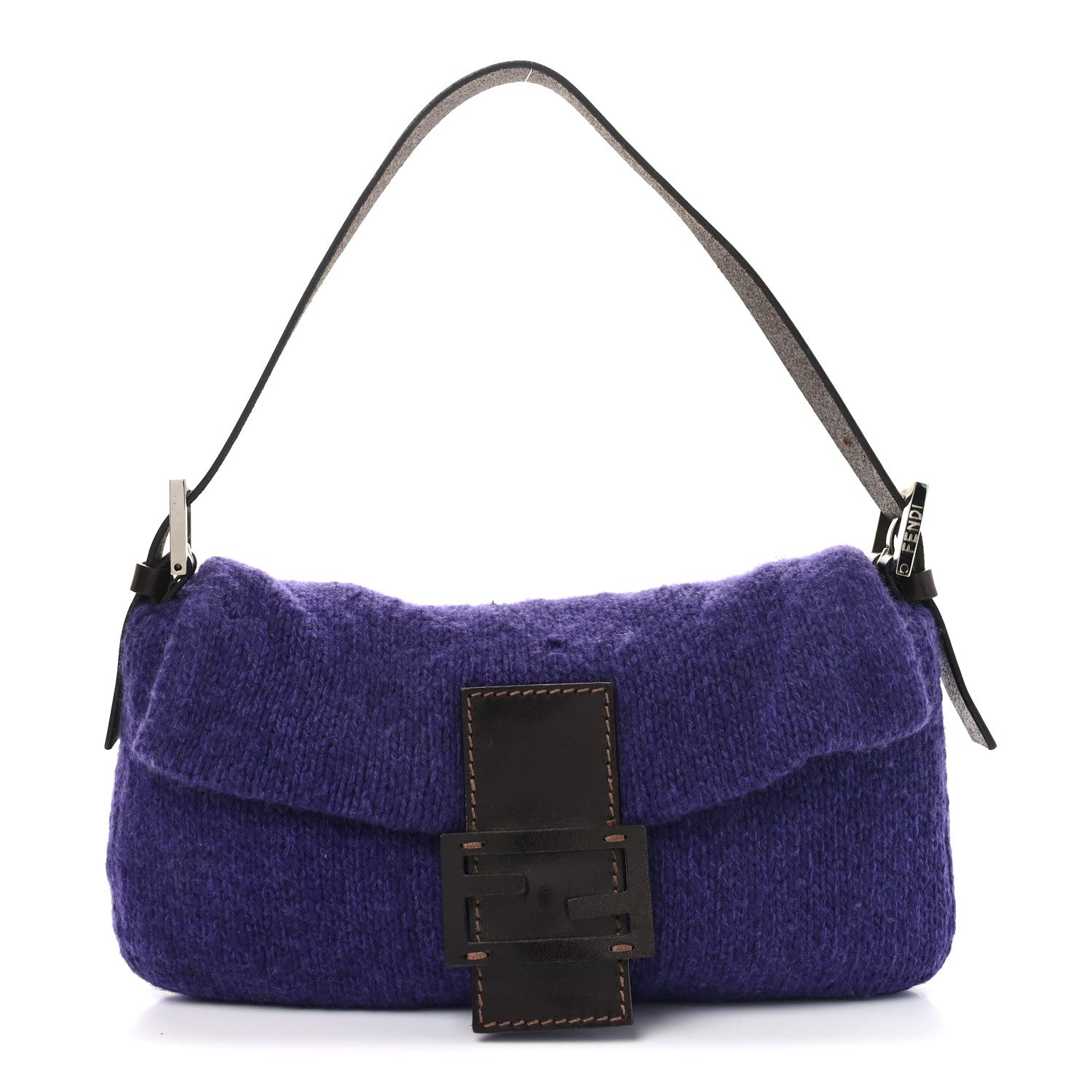 Fendi Knit Baguette Purple 1 of 11