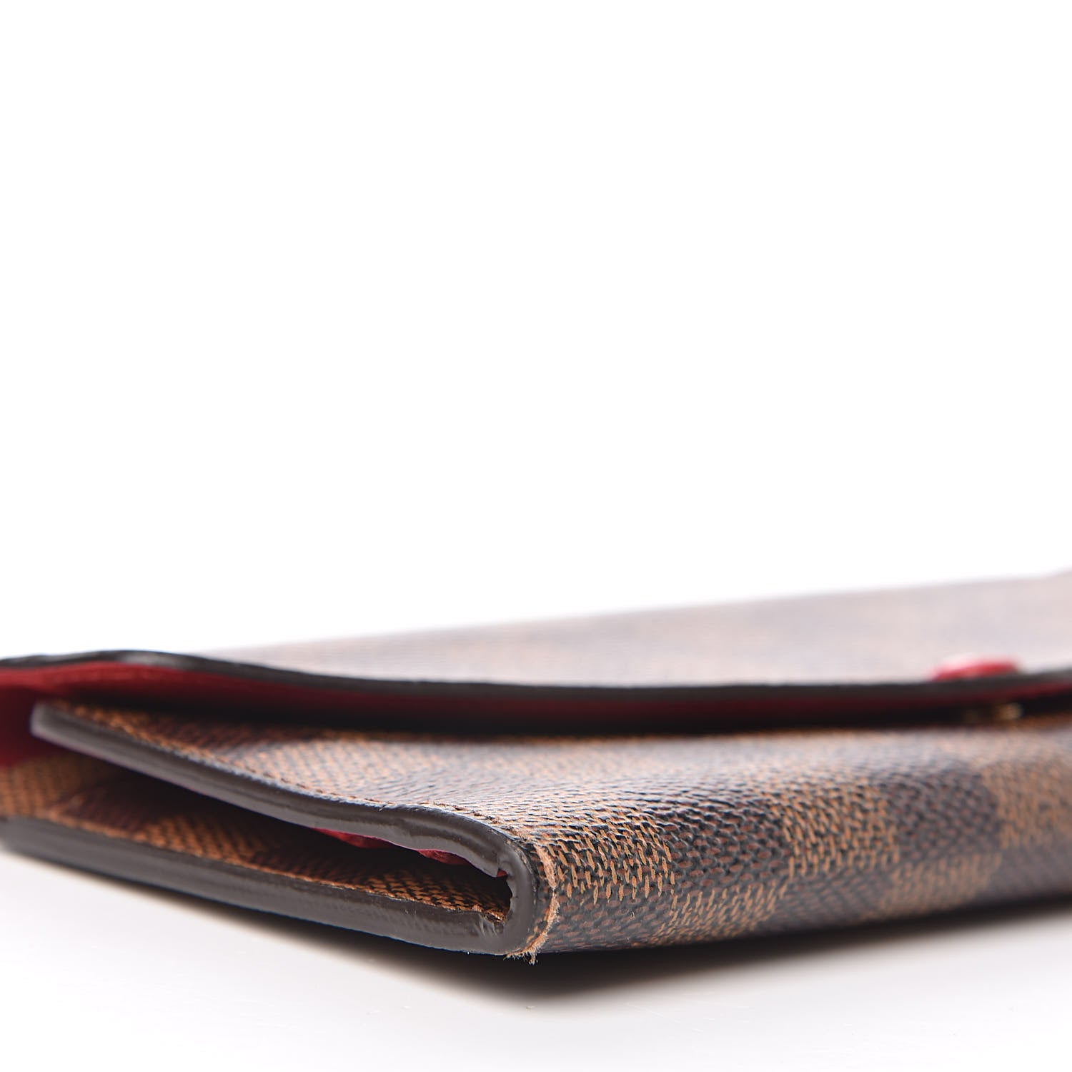Louis Vuitton Damier Ebene Josephine Wallet Red 7 of 10