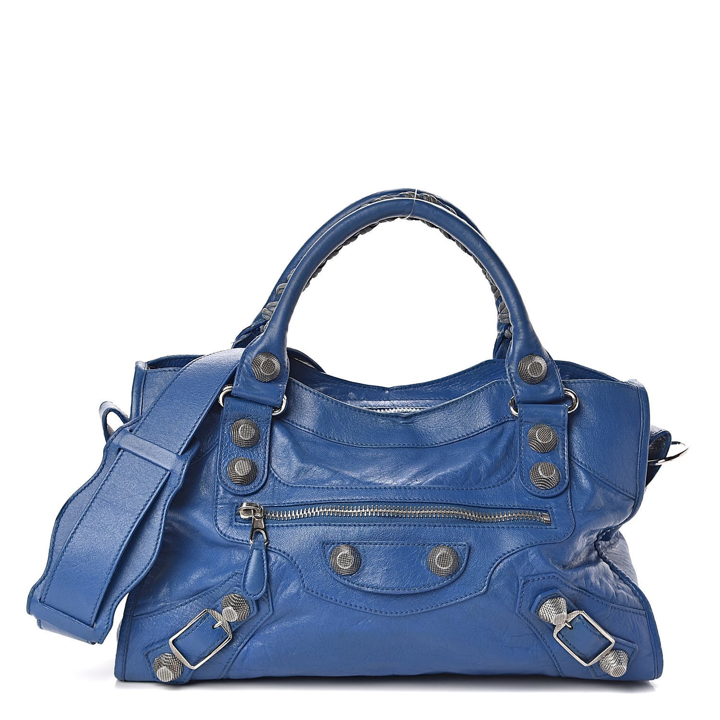 Agneau Giant 21 Silver Hardware City French Bleu