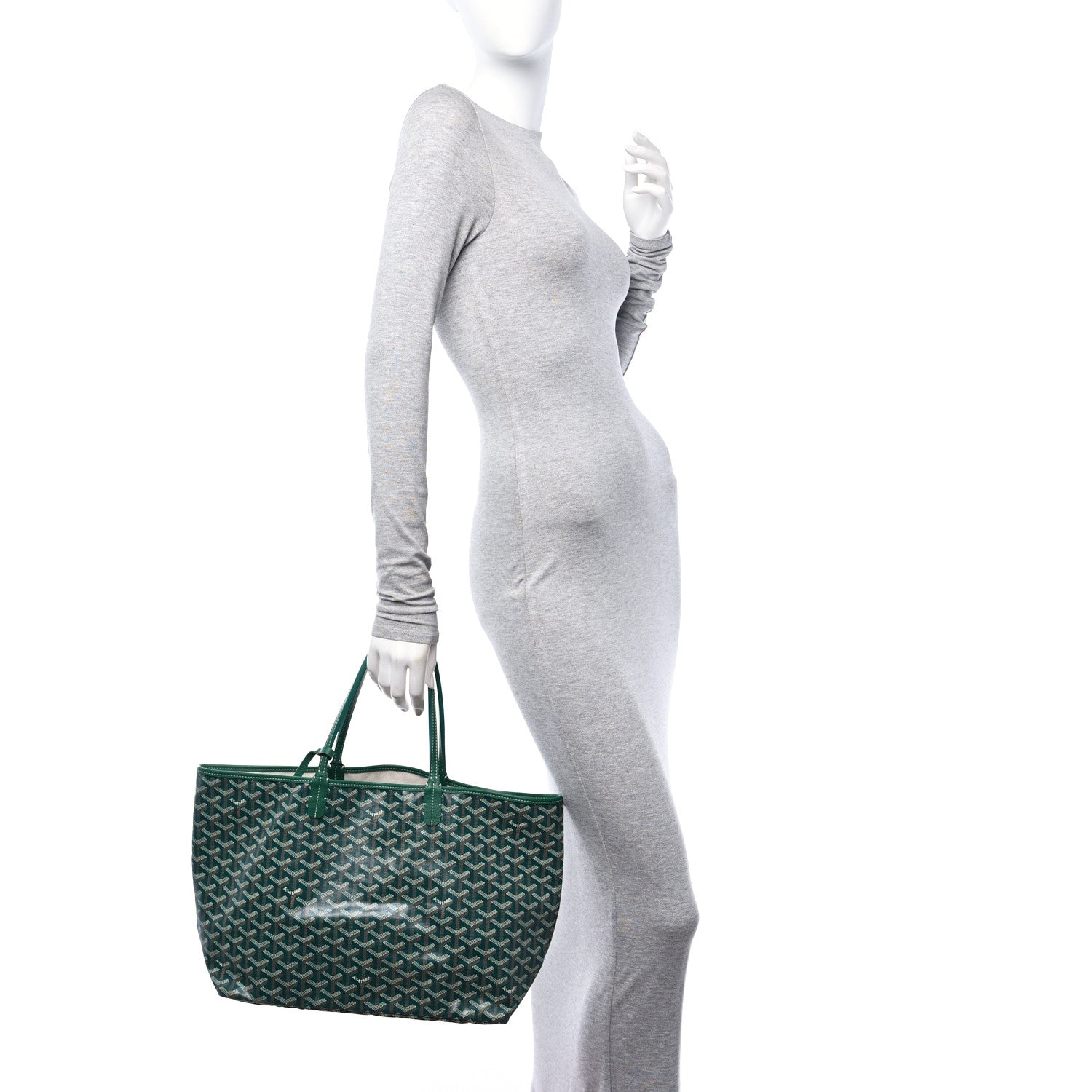 Goyard Goyardine Saint Louis PM Green 2 of 10