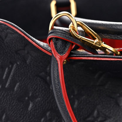 Louis Vuitton Empreinte Montaigne GM Marine Rouge 12 of 15
