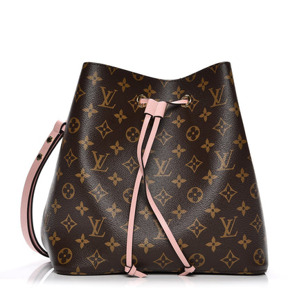 Louis Vuitton Monogram Neonoe MM Rose Poudre 1 of 8