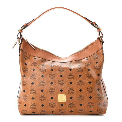 MCM Visetos Hobo Cognac 1 of 8