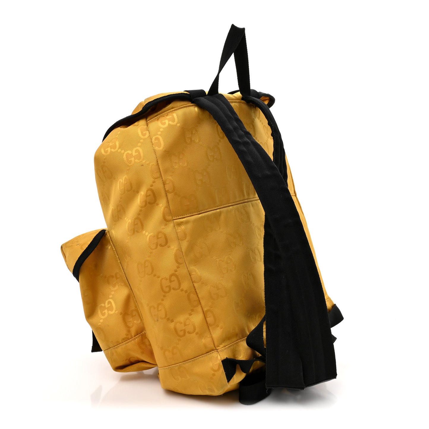 Econyl Nylon Monogram Off The Grid Utility Pocket Backpack Crop Black