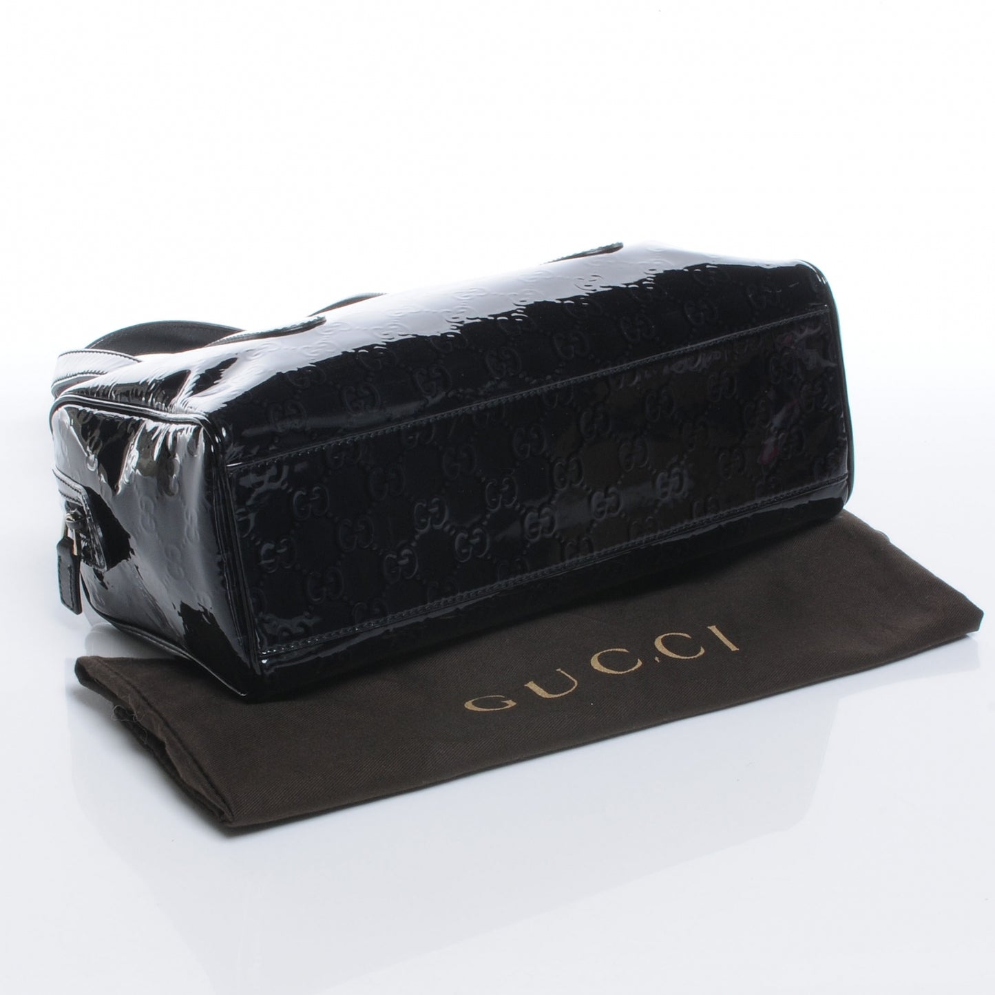 Patent Guccissima Boston Black