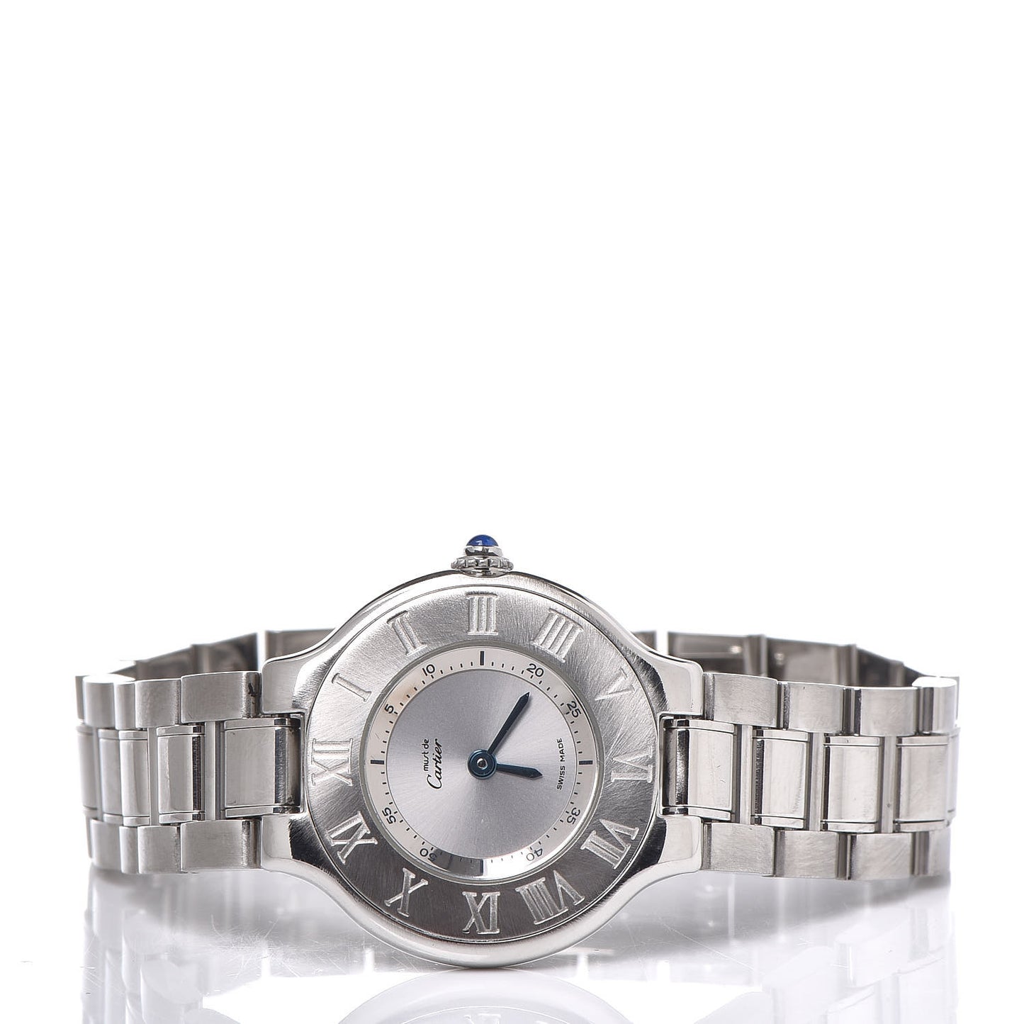 Stainless Steel 28mm Must De 21 Quartz Watch