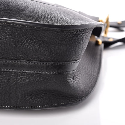 Chloe Grained Calfskin Small Hayley Hobo Black 10 of 10