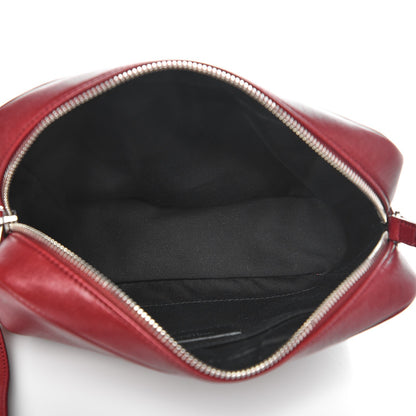 Saint Laurent Lambskin Monogram Small Lou Camera Bag Lipstick Red 5 of 6