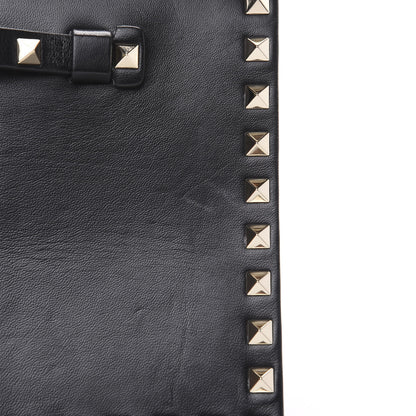 Valentino Garavani Nappa Rockstud Wristlet Clutch Black 6 of 9