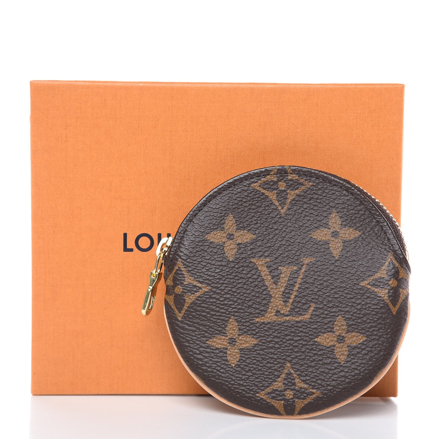 Monogram Round Coin Purse