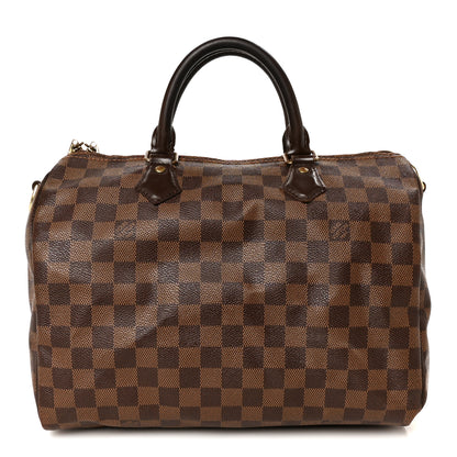 Louis Vuitton Damier Ebene Speedy Bandouliere 30 1 of 13