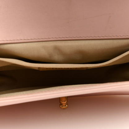 Chanel Lambskin Quilted Medium Chain Detail Boy Flap Light Pink 5 of 11