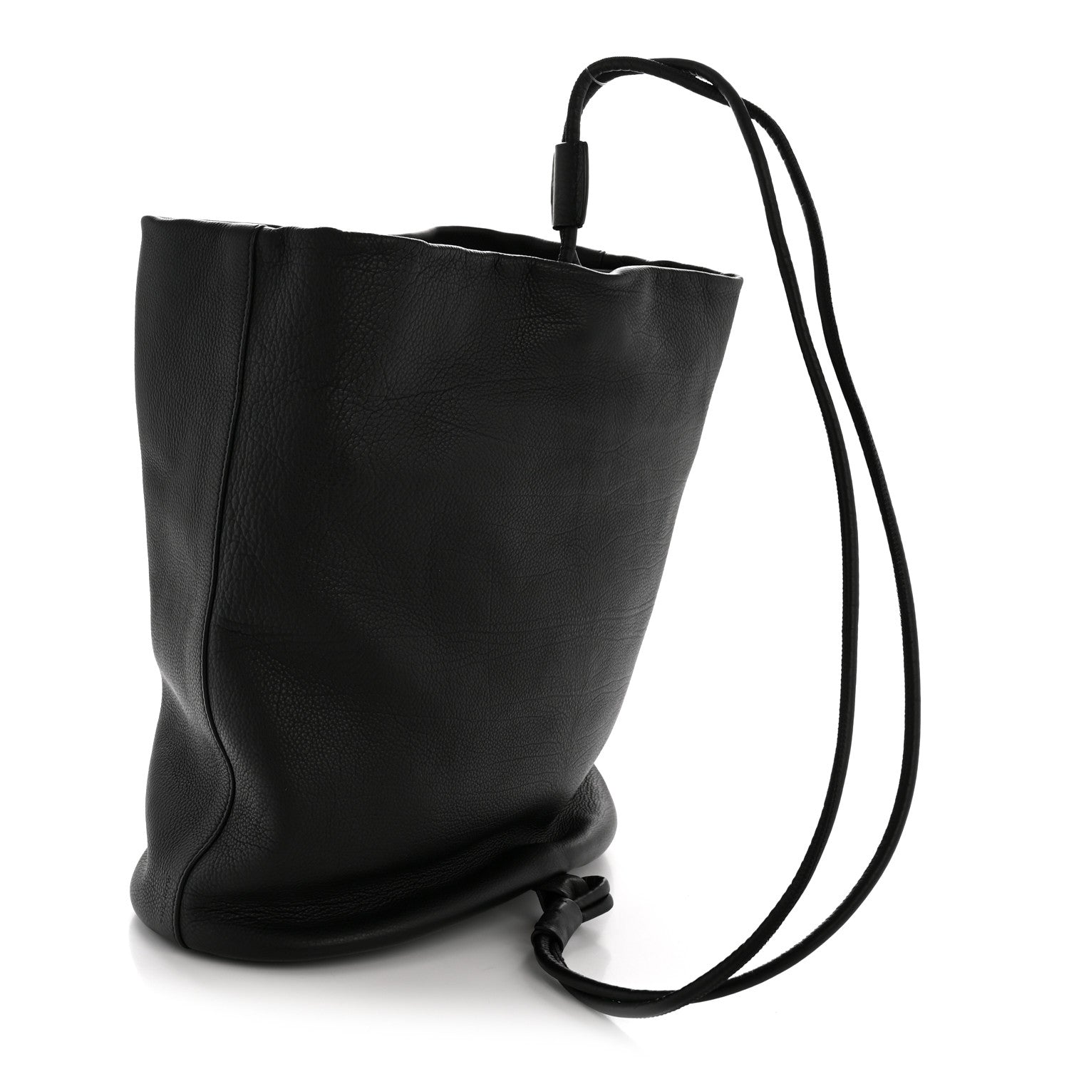 The Row Grained Calfskin Joe Backpack Black 3 of 9