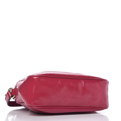 Gucci Soft Patent Small Soho Disco Bag Bright Bougainvillea 4 of 9