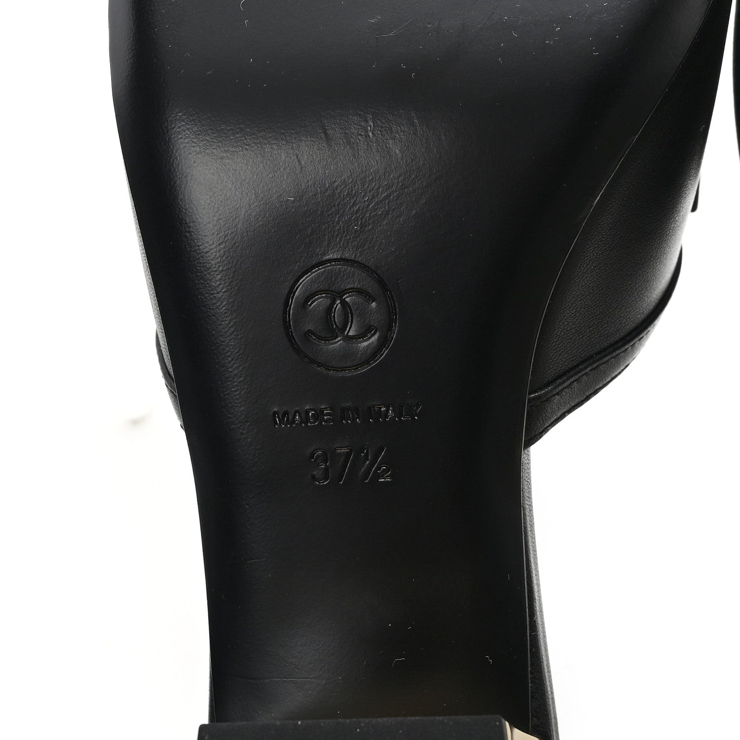 Chanel Lambskin Bow CC Mules 37.5 Black 1748802 – FASHIONPHILE