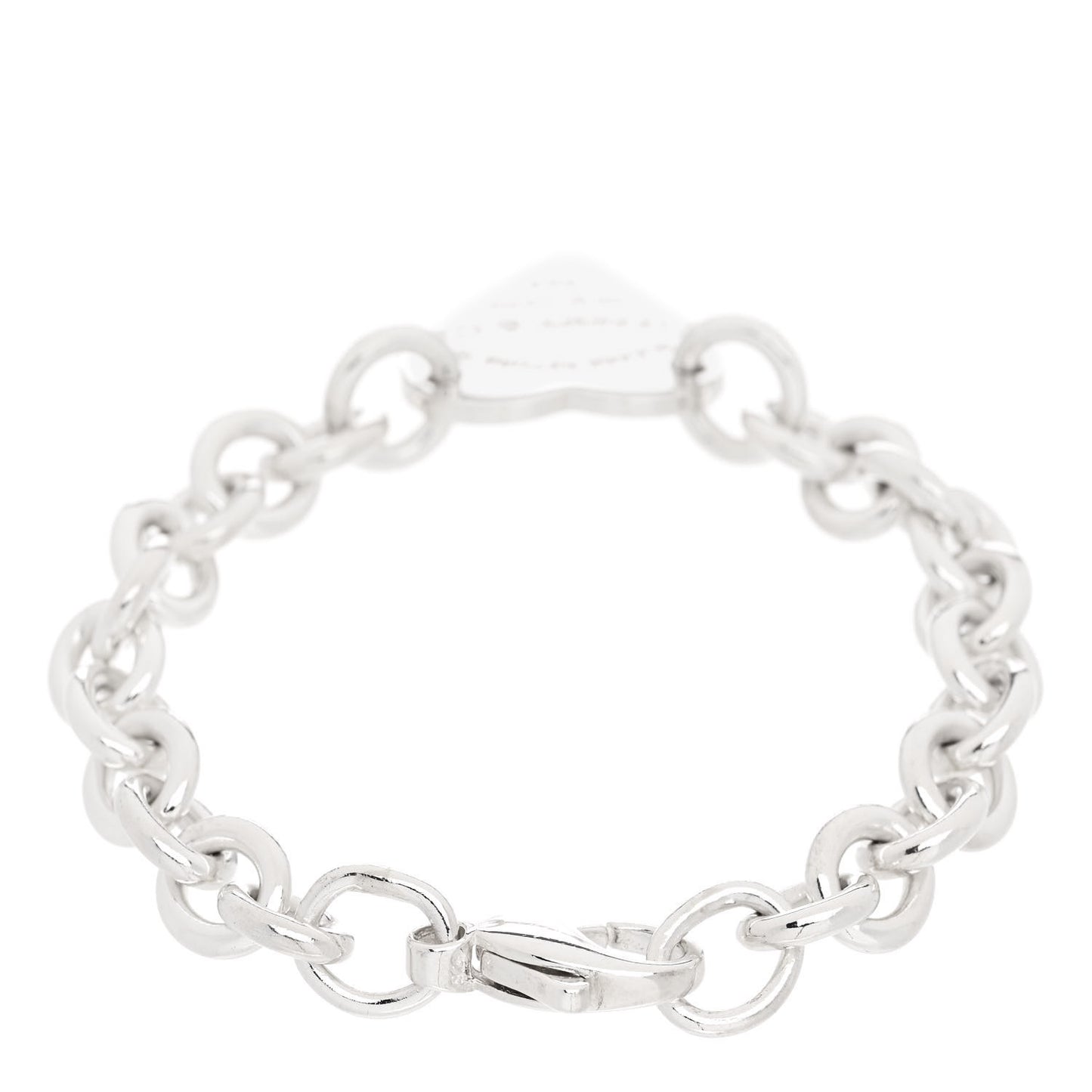 Sterling Silver Return to Tiffany Heart Tag Bracelet