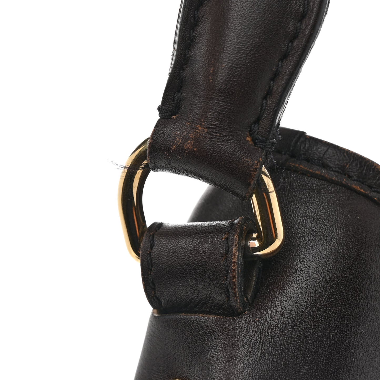 Haymarket Check Small Brooklyn Hobo Brown