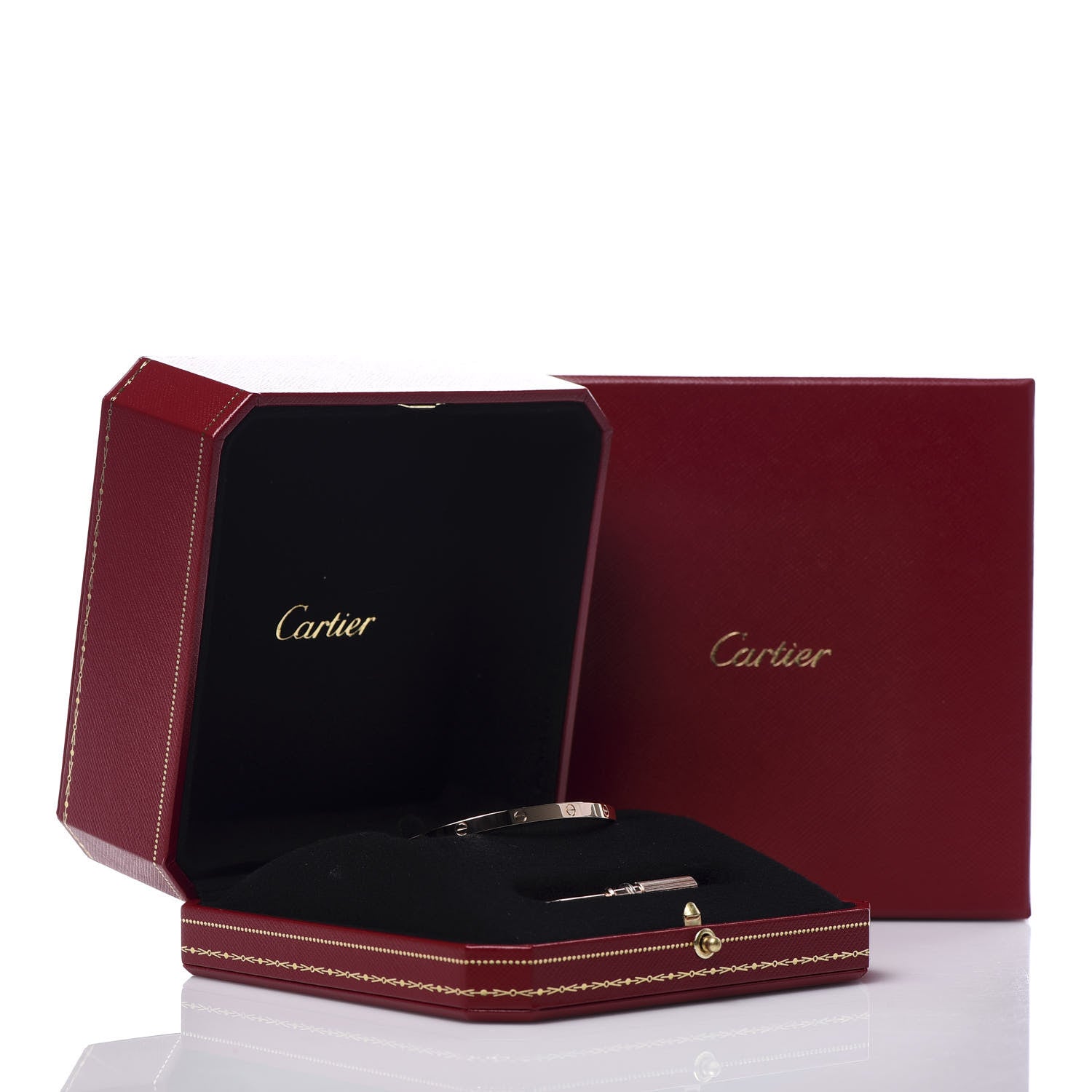 Cartier 18K Pink Gold Small LOVE Bracelet 16 7 of 7