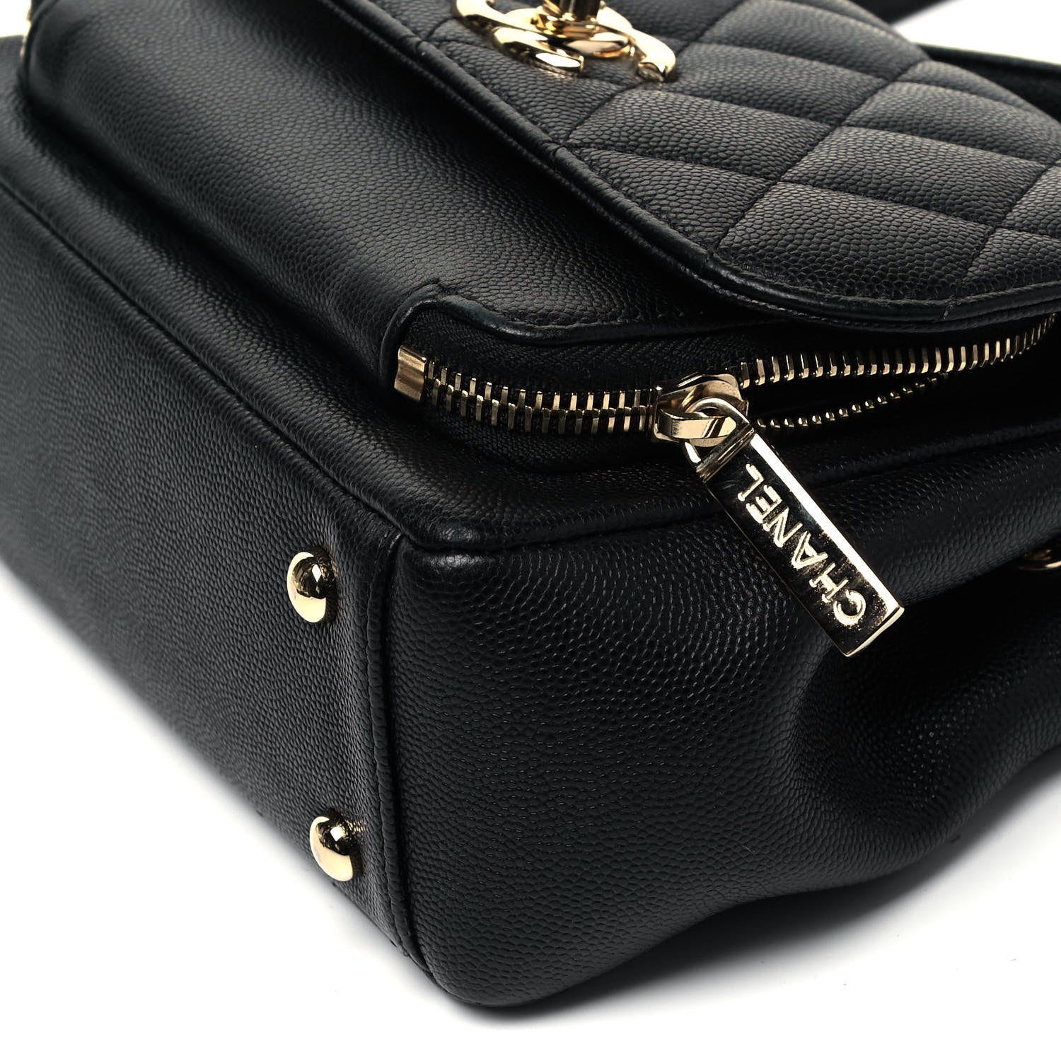 Chanel Caviar Quilted Small Business Affinity Flap Black 9 of 10