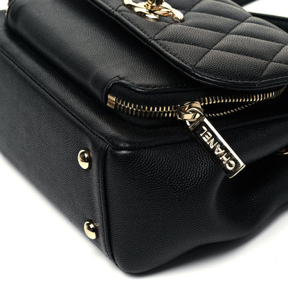 Chanel Caviar Quilted Small Business Affinity Flap Black 9 of 10