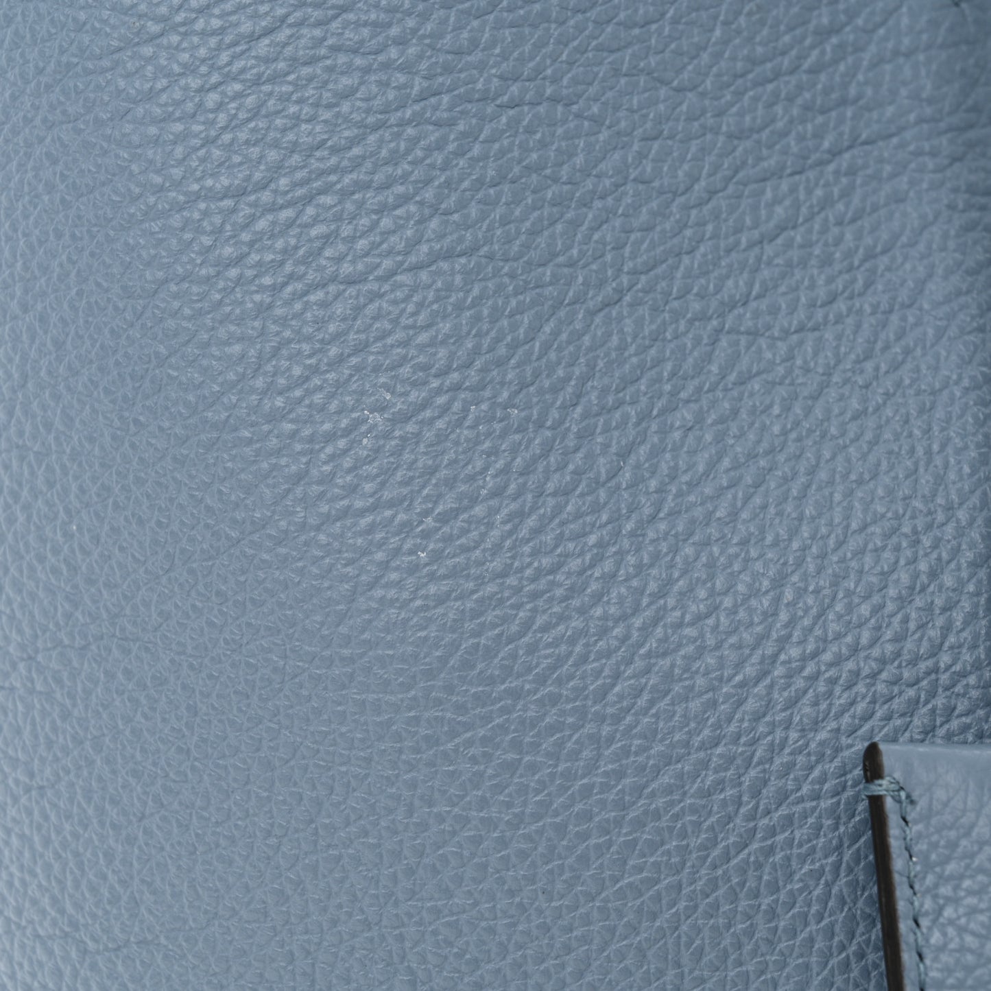 Grainy Calfskin Nine2Five East West Tote Smoky Blue