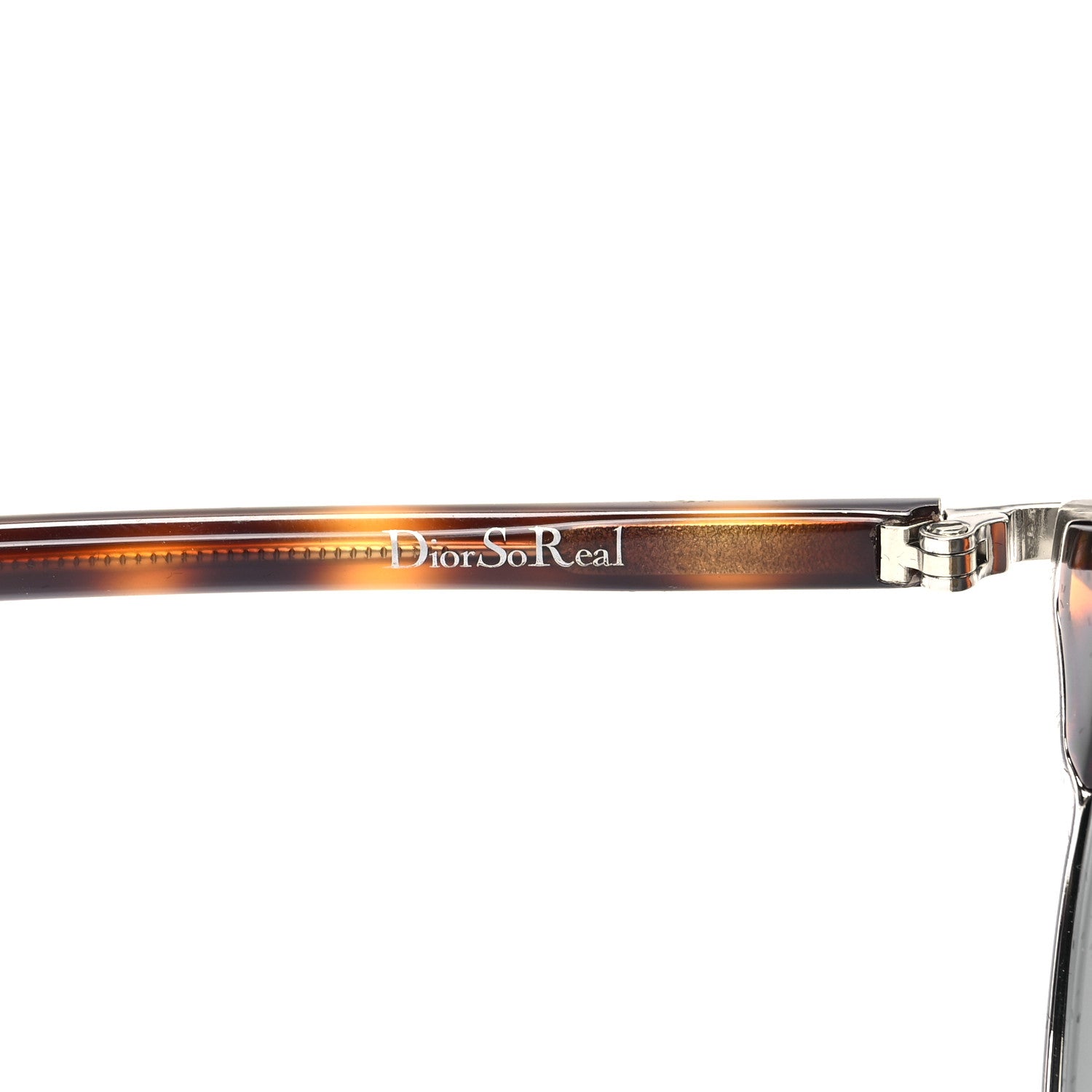 Christian Dior So Real Sunglasses Palladium Havana 6 of 7