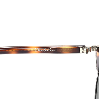 Christian Dior So Real Sunglasses Palladium Havana 6 of 7
