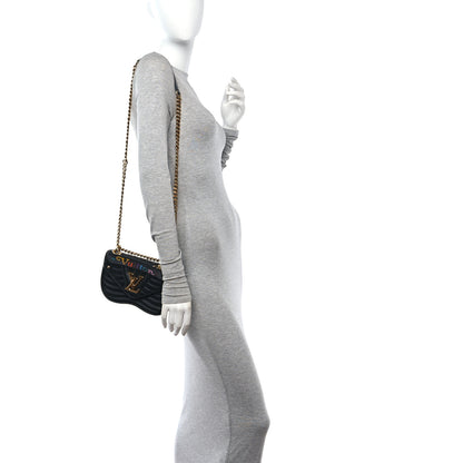 Louis Vuitton Calfskin New Wave Chain PM Black 2 of 11