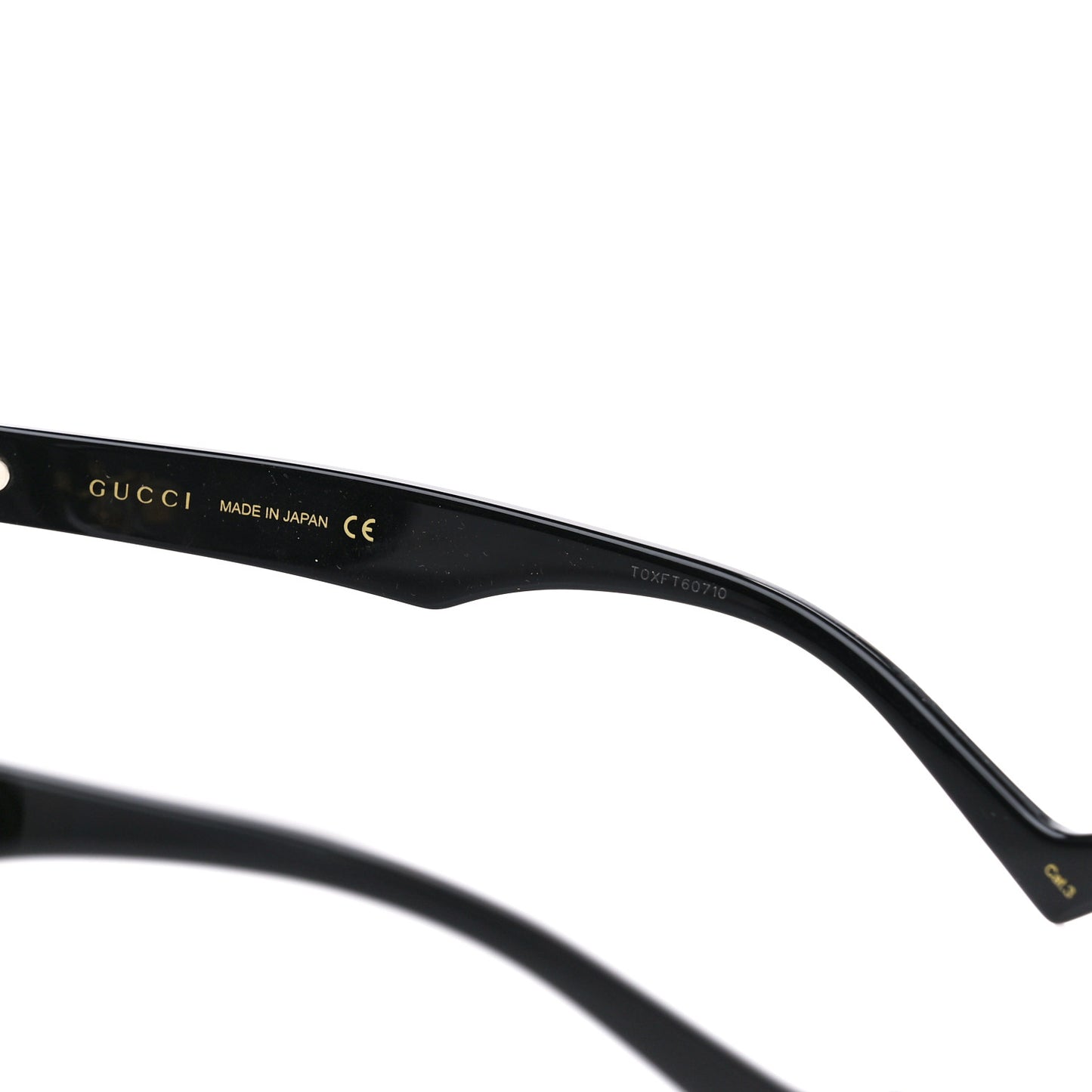 Acetate Square Frame Sunglasses GG1000SK Black