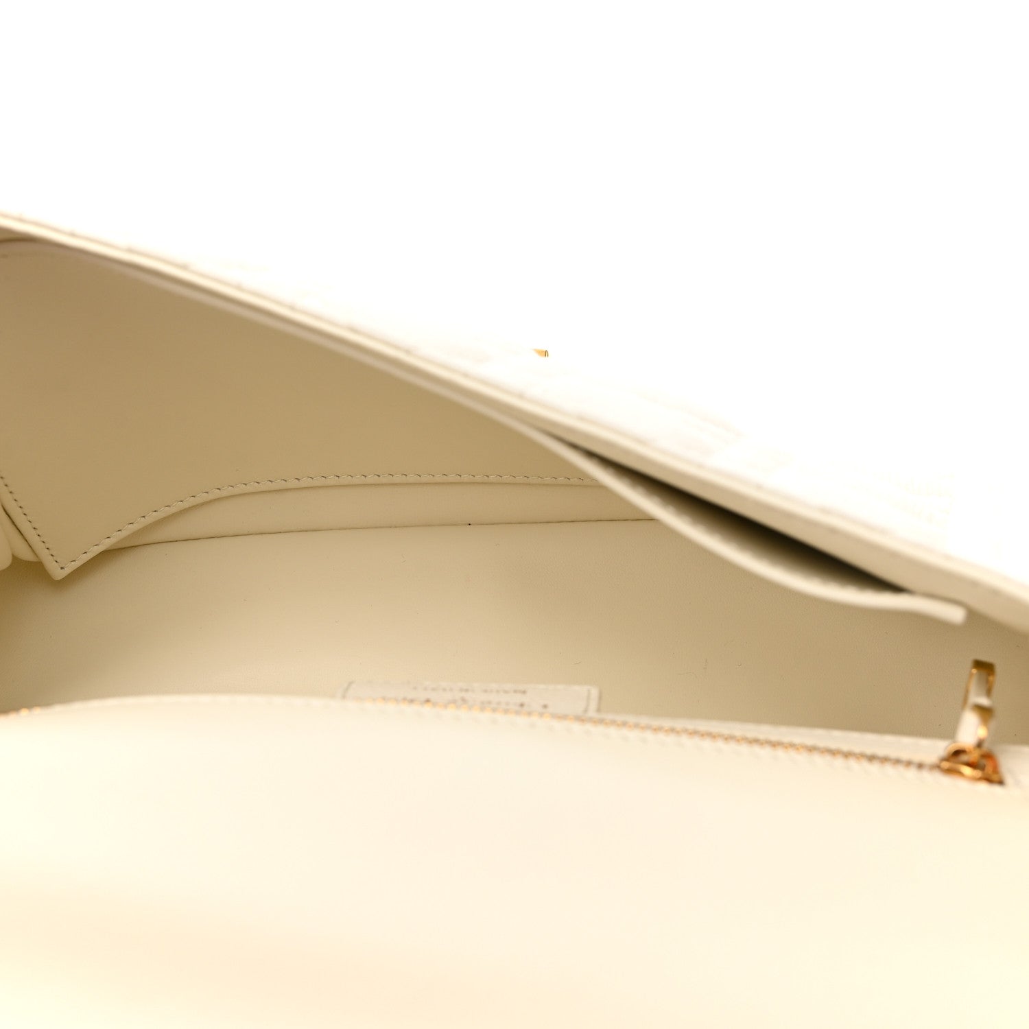 Christian Dior Supple Calfskin Cannage Medium Caro Bag Ivory 5 of 15
