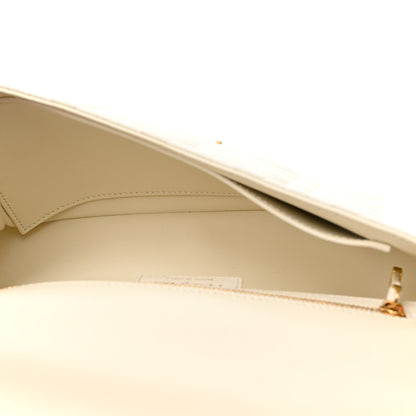 Christian Dior Supple Calfskin Cannage Medium Caro Bag Ivory 5 of 15